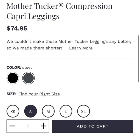 Belly Bandit Mother Trucker Black Cropped Leggings Size Small - Picture 11 of 14